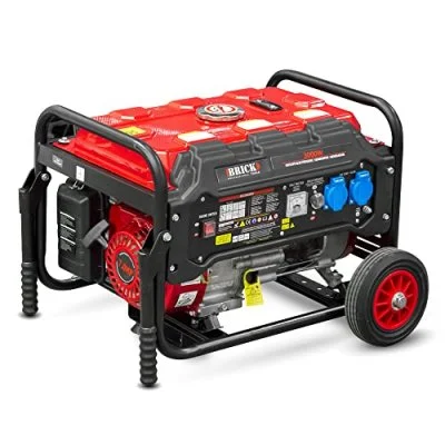 Groupe électrogène 3000W avec roues - Essence - Br