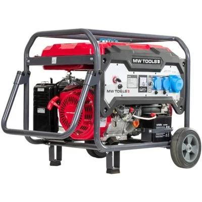 Groupe électrogène essence 7,5 kW 230 V - démarrage électrique MW-Tools BG75E