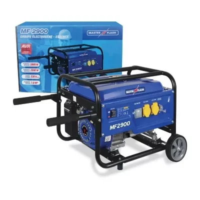 Groupe électrogène essence AVR 2900 W/2500 W - MASTER FLASH MF2900