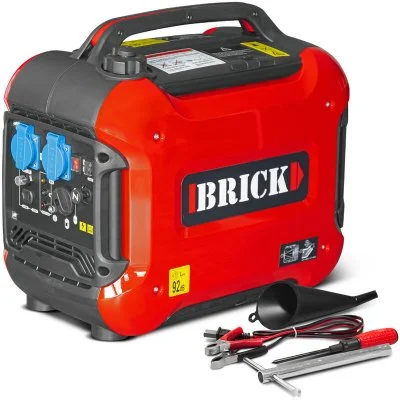 Groupe électrogène inverter silencieux max 1880w - 2 prises - brick