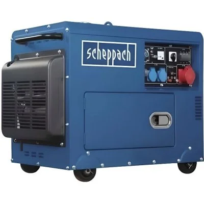 Groupe électrogène Scheppach SG5200D 5000W 418 cm³ - Diesel - 5906222903