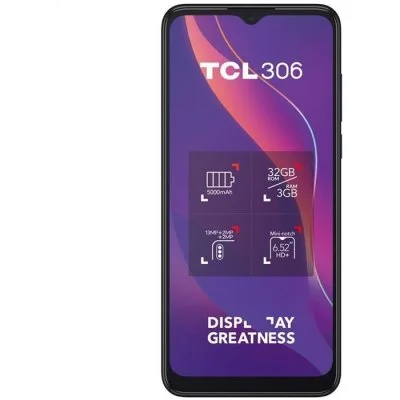 GSM PORTABLE SEUL TCL PHONIE 306GRIS