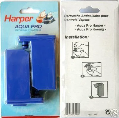 H.Koenig Filtre Aquapro Anti Calcaire pour Centrale Vapeur Bleu
