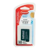 HAHNEL Hähnel HL-E12 Batterie Li-ION de Rechange pour Canon LP-E12, 800 mAh