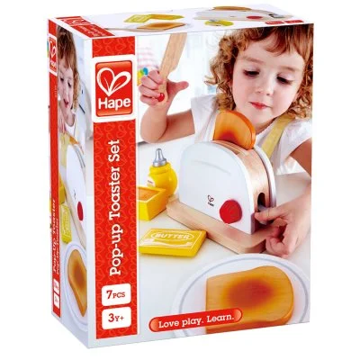 Hape Grille-pain en bois blanc