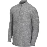 NIKE Haut de running à 1/4 de zip Dri-FIT pour Homme - Gris