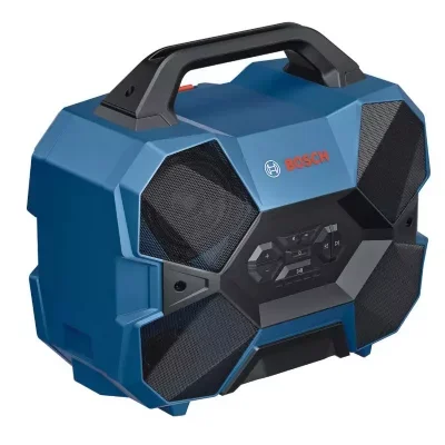 Haut-parleur de chantier sans fil gpb 18V-6 c Bosch avec Bluetooth ohane Batterie et chargeur