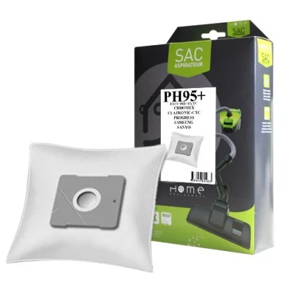 HEPH95+ - HOME EQUIPEMENT - Sac synthétique pour Aspirateur, x4