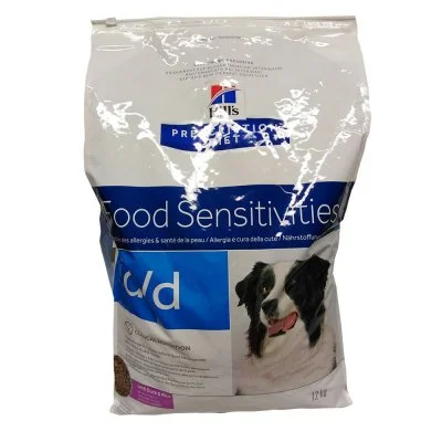 Hill's Prescription Diet d/d Food Sensitivities canard, riz - 12 kg