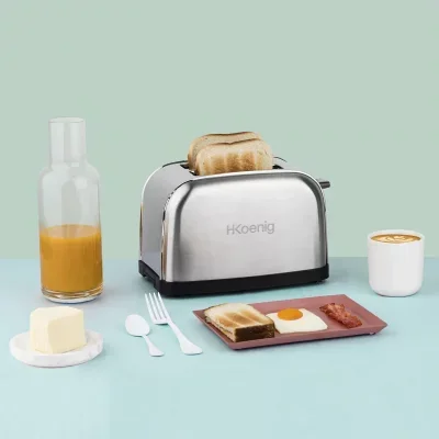 Hkoenig Grille-pain deux tranches Hkoenig TOAS7