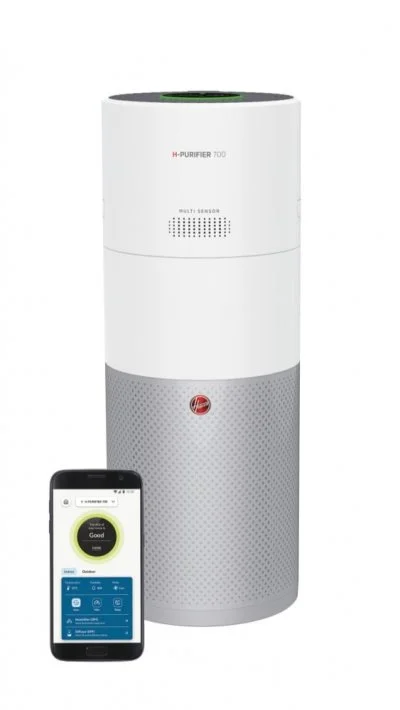 Hoover H-PURIFIER 700 HHP70CAH011 - Humidificateur/purificateur d'air - pose au sol - blanc