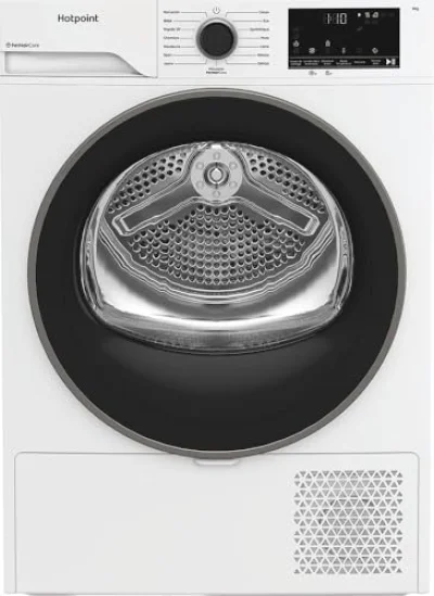 HOTPOINT Sèche linge pompe à chaleur 9 kg CHD94MWBSFRX