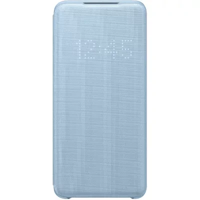Housse Bleu Samsung avec affichage LED pour Samsung Galaxy S20