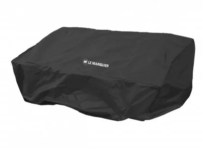 Housse noire le marquier pour planchas 60 cm sans couvercle