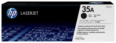 HP 35A toner LaserJet noir authentique