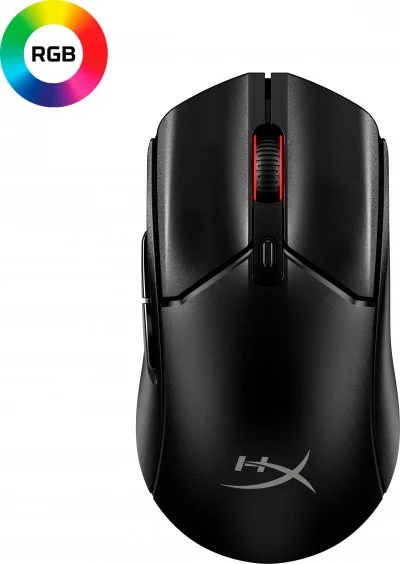 HP HyperX Pulsefire Haste 2 Core Wls - Gaming Mouse (Black/ Black) souris