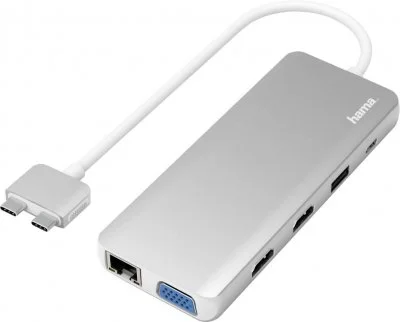 Hub USB-C, multiport pour Apple MacBook Air & Pro, 12 ports - Neuf