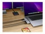 TARGUS Hub USB Hyperdrive HUB USB-C 7 EN 2 HD 575 GRIS ANTHRACITE