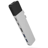 HYPER NET Hub USB-C MacBookPro - Argenté