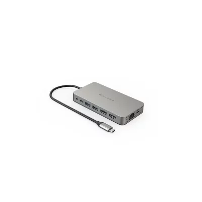 Hyper Station d'accueil de voyage Drive Dual HDMI 10 en 1 pour MacBook