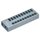 I TEC I-tec Usb 3.0 Hub 10 Port 48w One Size Black