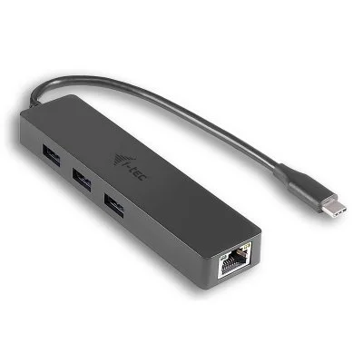 I-TEC USB-C SLIM HUB + GLAN USB-C 3 PORT HUB USB 3.0 + GLAN