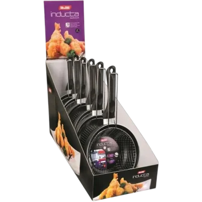 Ibili 410624 friteuse avec panier inducta 24 cm aluminium