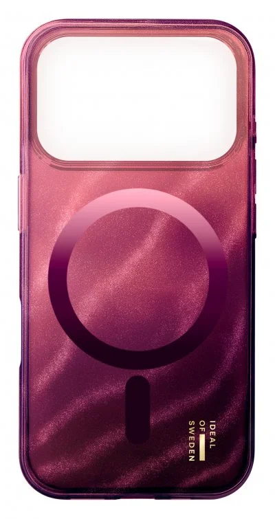 iDeal of Sweden Coque Clear MagSafe pour Apple iPhone 18 Pro Max / 17 Pro Max - Cherry Lacquer