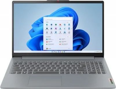 IdeaPad Slim 3 15AMN8 15,6"" Full HD AMD Ryzen 3 8 Go RAM 128 Go SSD Gris arctique