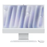 iMac 24'' ecran retina 4,5K 256G0 SSD 16 GO RAM Puce M4 CPU 8 coeurs GPU 8 coeurs Argent