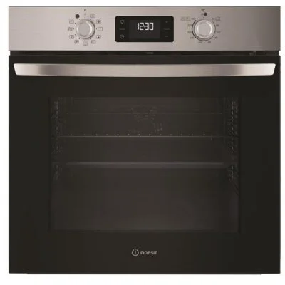 INDESIT Four pyrolyse multifonction 71 l inox - IO278PX