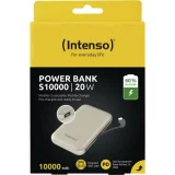 INTENSO S10000 Lithium Polymère (LiPo) 10000 mAh Beige - Neuf
