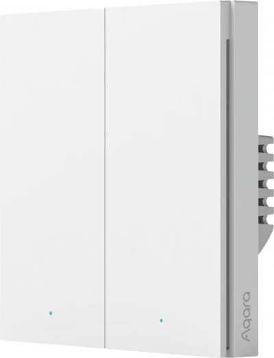 Interrupteur Mural Double Connecté Zigbee Aqara Smart Wall Switch H1