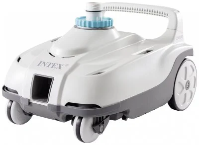 Intex nettoyeur automatique de piscine zx100 blanc
