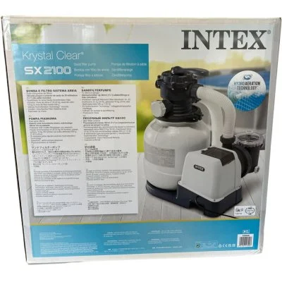 Intex Sand Filter Pump Blanc