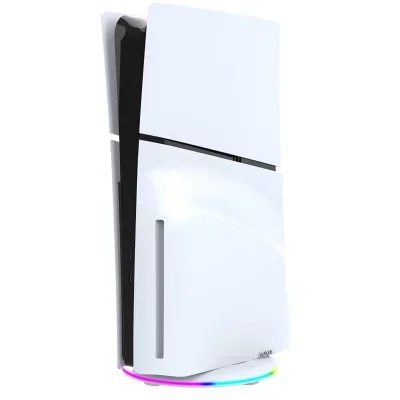 Ipega Support de Charge Vertical pour PS5 Slim/PS5 Pro - Blanc