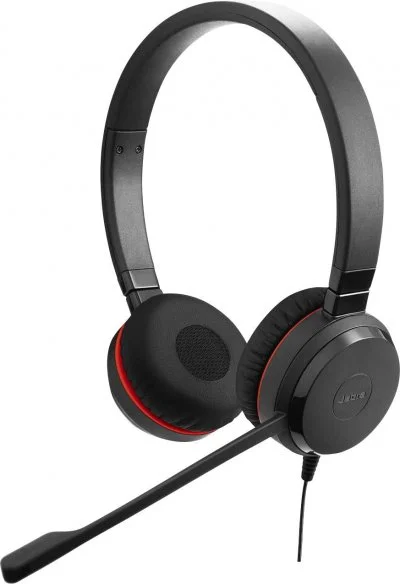 Jabra Evolve 20 SE, Stereo MS, USB C/A adapter, Leather 4999-823-369