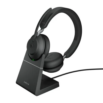Jabra evolve2 65 duo ms + link 380c + base chargeur