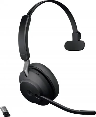 Jabra evolve2 65 mono ms link 380a + base chargeur