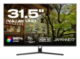 JAPANNEXT JN-V315UHDR Ecran 31.5 pouces UHD 4K LED - 5ms