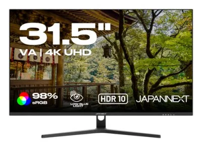 Japannext JN-V315UHDR Ecran 31.5 pouces UHD 4K LED - 5ms