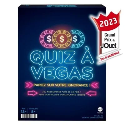 Jeu d'ambiance Mattel Quiz à Vegas