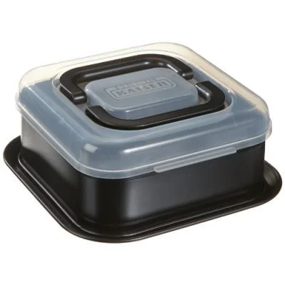 Kaiser Inspiration Spring Pan Square 24x24 Cm With Cover Noir