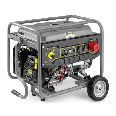 Karcher - Groupe électrogène 7kW triphasé 400V moteur à essence 4 temps 25L - pgg 8/3