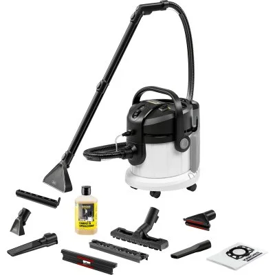 Karcher Shampouineuse SE 4 Plus, aspirateur injecteur extracteur pour tissus, remplace SE4001