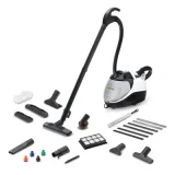 KARCHER Kärcher sv 7 nettoyeur vapeur traineau 0,5 l 2200 w noir, gris, blanc