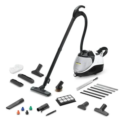 Kärcher sv 7 nettoyeur vapeur traineau 0,5 l 2200 w noir, gris, blanc