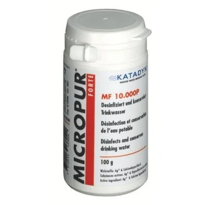 Katadyn Micropur Forte Mf 10000p Purification Powder 100g Clair