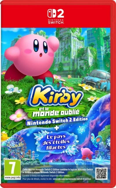 Kirby et le Monde Oublié + Le Pays des Étoiles Filantes • Jeu Nintendo Switch 2
