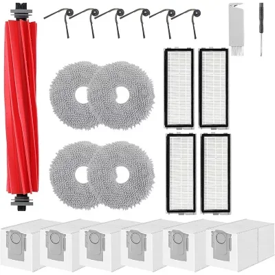 Kit d'accessoires de remplacement pour aspirateur robot Roborock Qrevo Series - QV35A/QV35